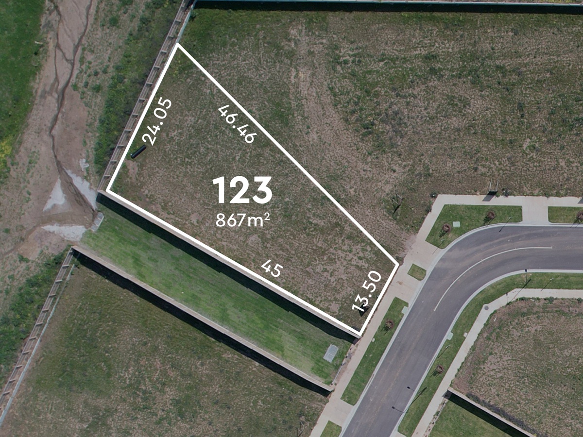 The Grange Estate - Waurn Ponds - Lot 123 Aerial