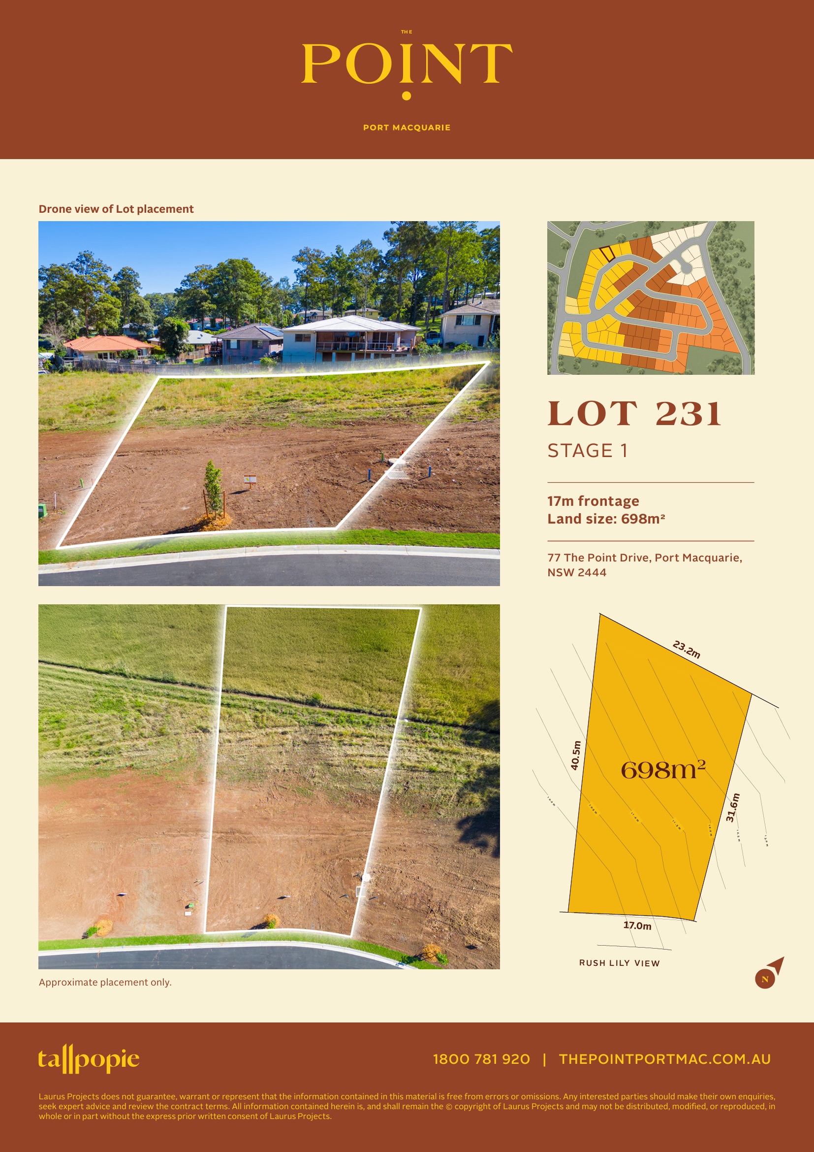 The Point Estate - Port Macquarie - Lot 231