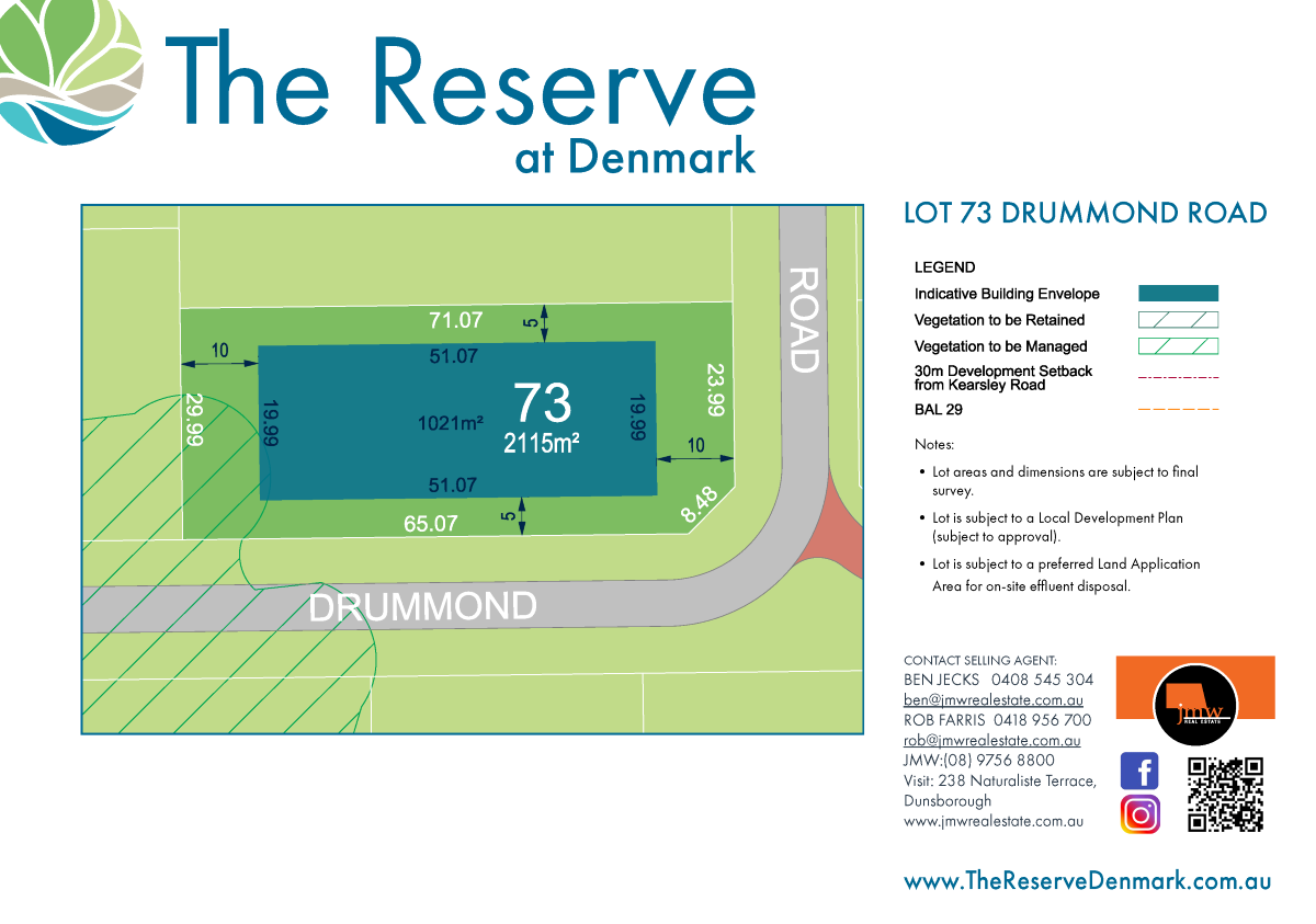 The Reserve Estate - Denmark - Lot 73