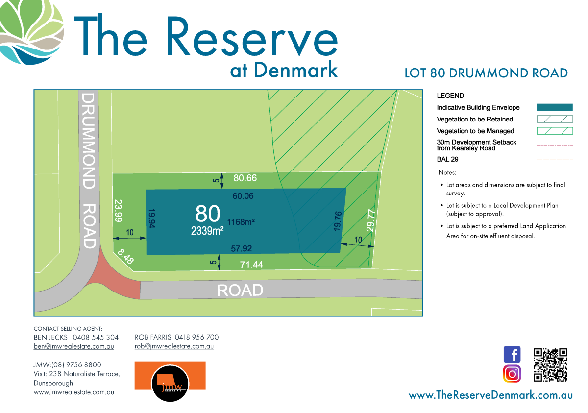 The Reserve Estate - Denmark - Lot 80