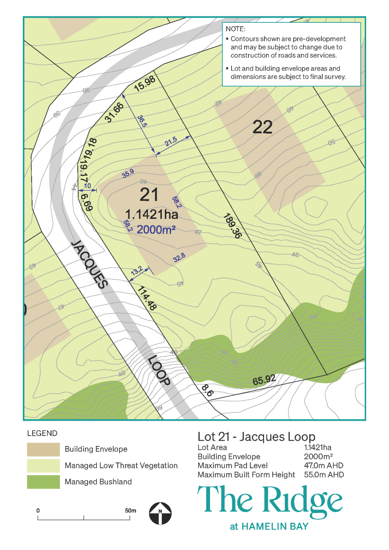 The Ridge at Hamelin Bay Estate - Hamelin Bay - Lot 21