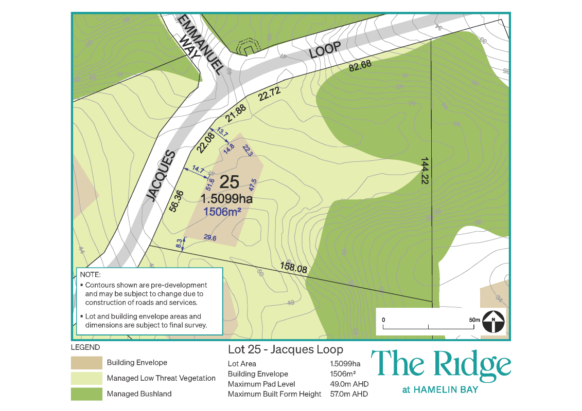 The Ridge at Hamelin Bay Estate - Hamelin Bay - Lot 25