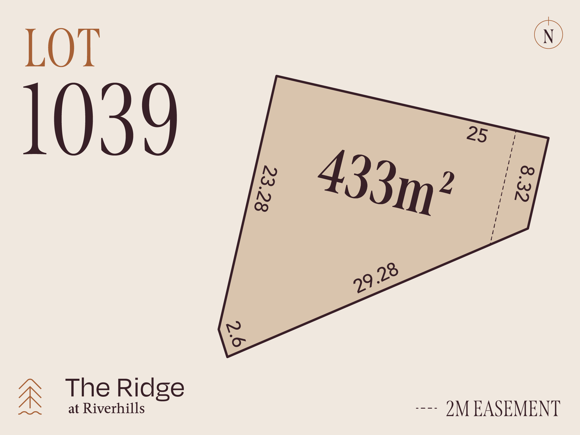 The Ridge at Riverhills Estate - South Morang - Wollert - Lot 1039