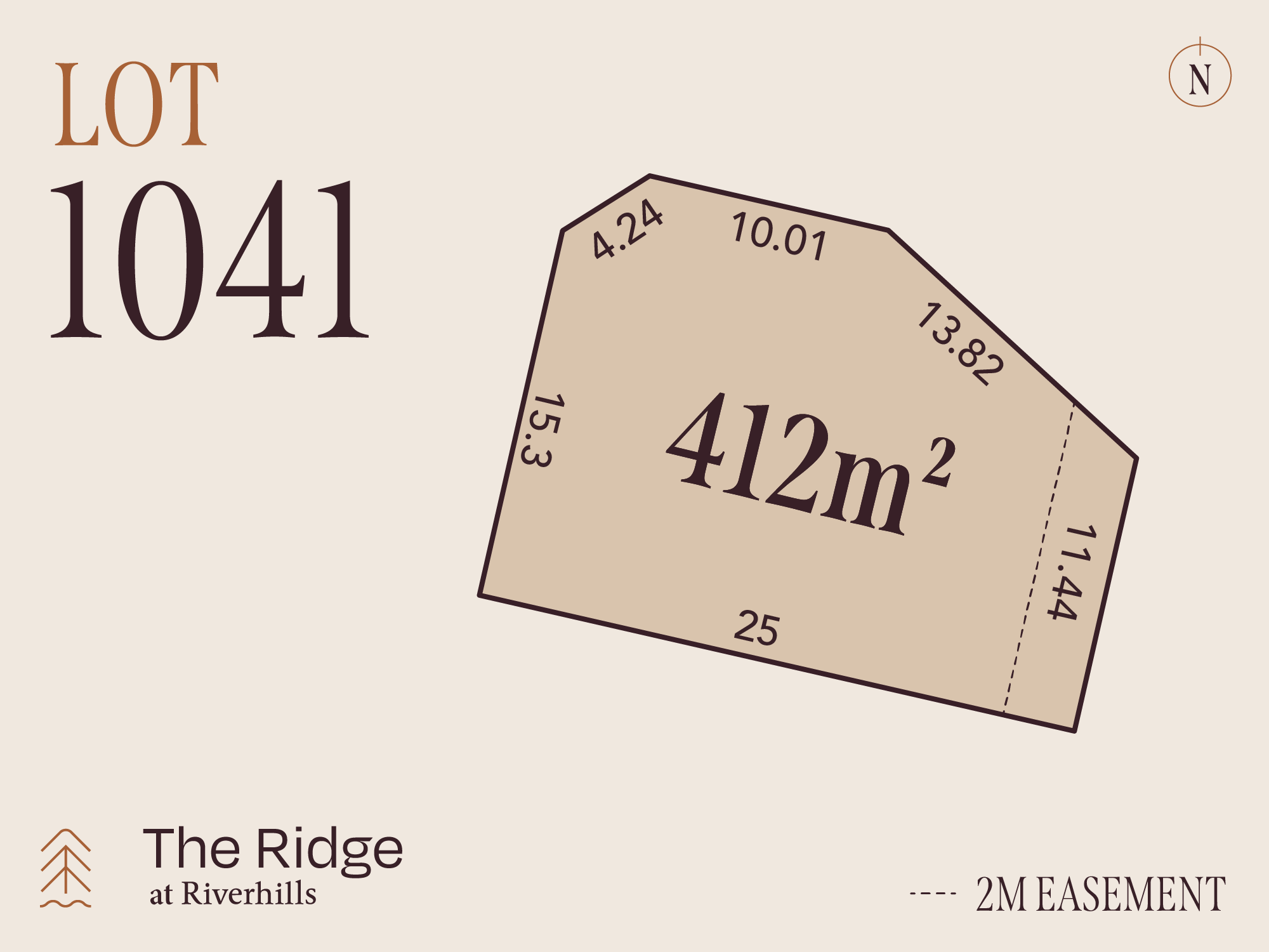 The Ridge at Riverhills Estate - South Morang - Wollert - Lot 1041