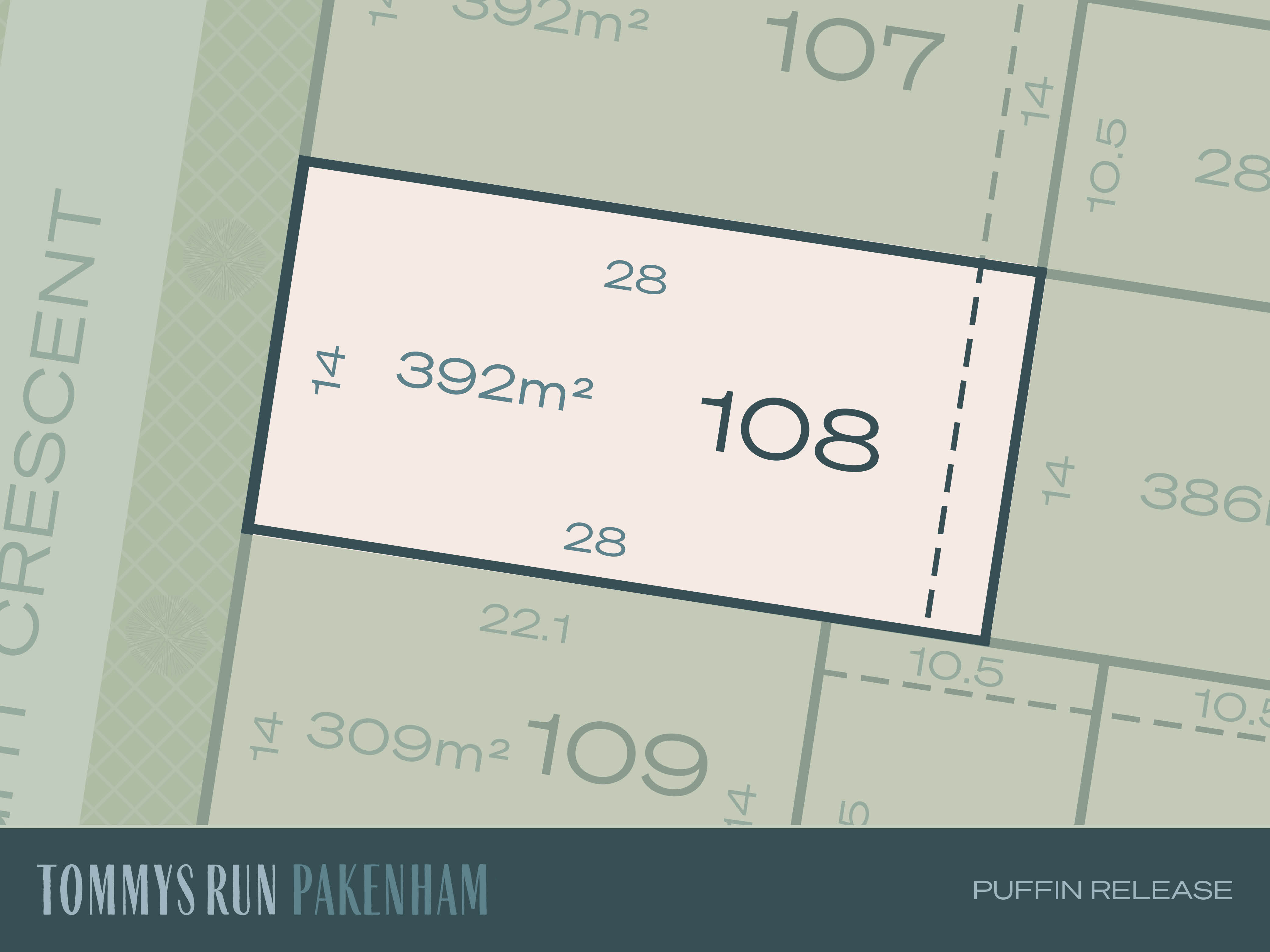 Tommys Run Estate - Pakenham - Lot 108