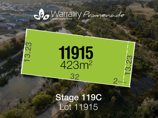 Warralily Estate - Armstrong Creek - Lot 11915