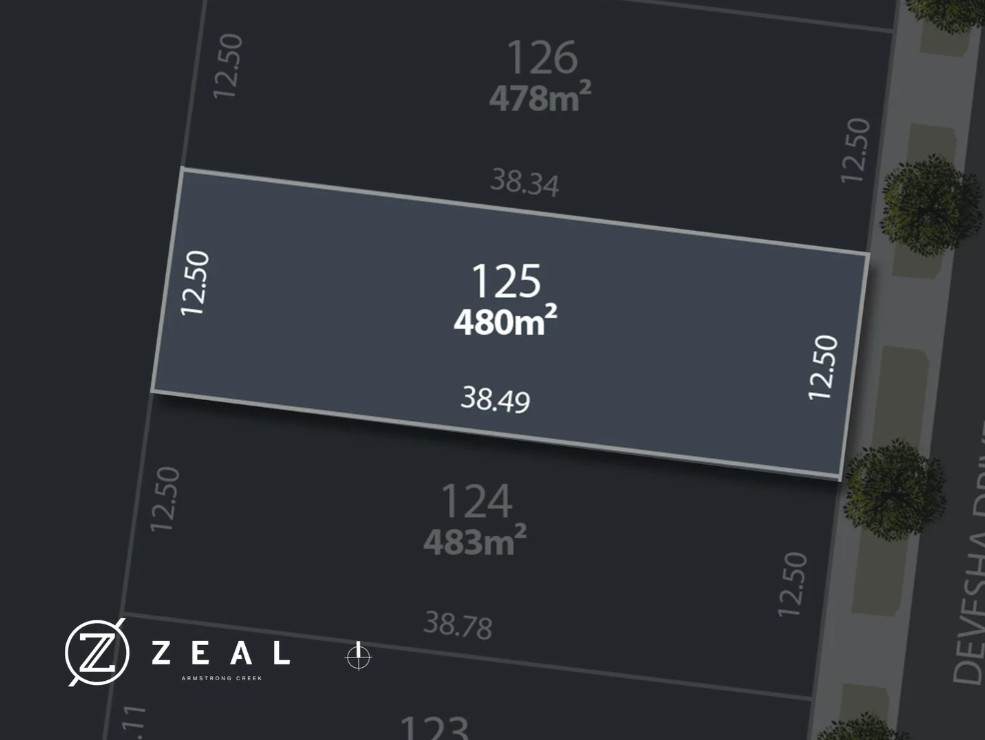Zeal Estate - Armstrong Creek - Lot 125