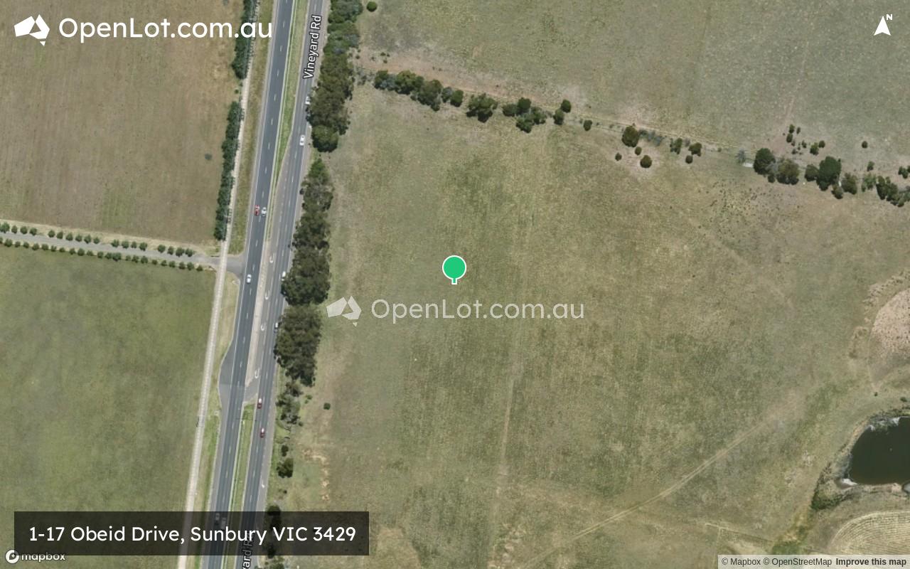 Satellite image for 1-17 Obeid Drive, Sunbury VIC 3429