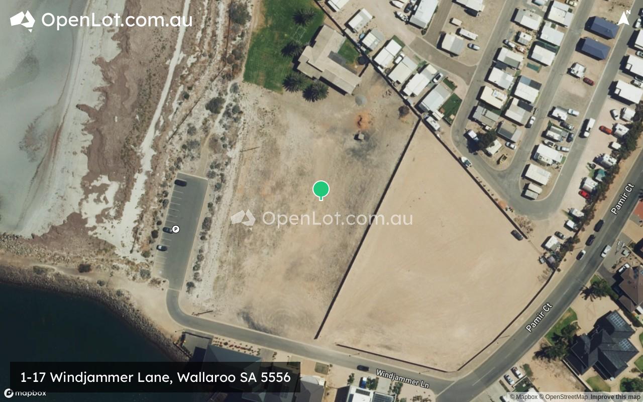 Satellite image for 1-17 Windjammer Lane, Wallaroo SA 5556