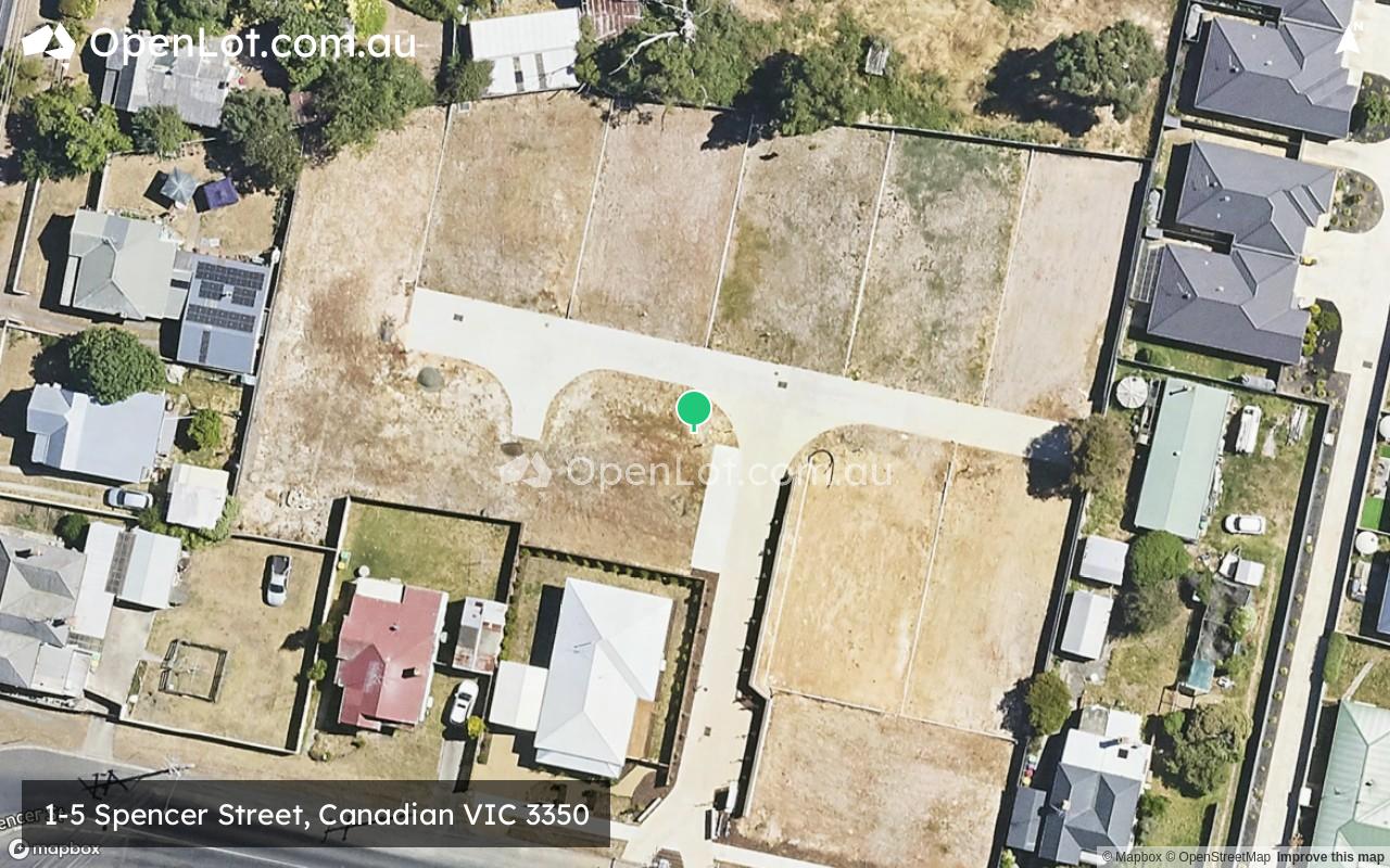 Satellite image for 1-5 Spencer Street, Canadian VIC 3350