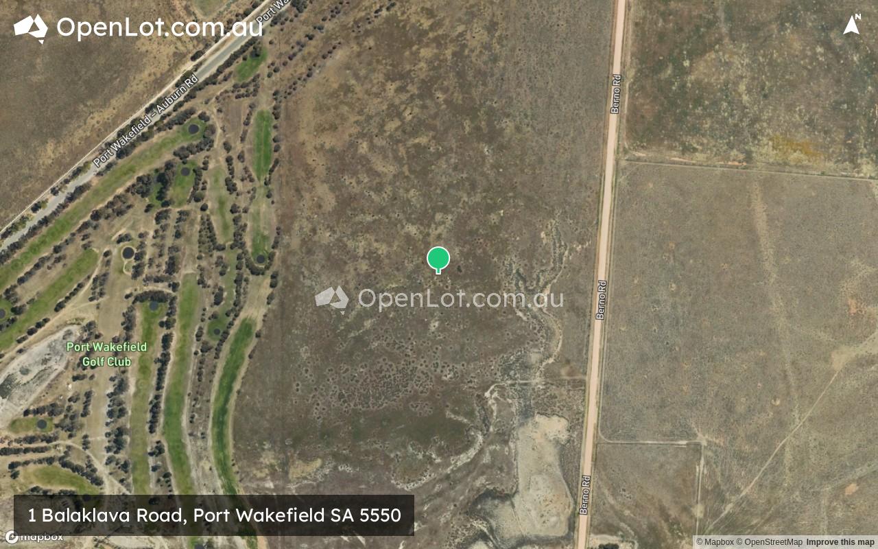 Satellite image for 1 Balaklava Road, Port Wakefield SA 5550