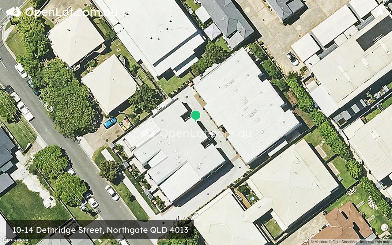 Satellite image for 10-14 Dethridge Street, Northgate QLD 4013