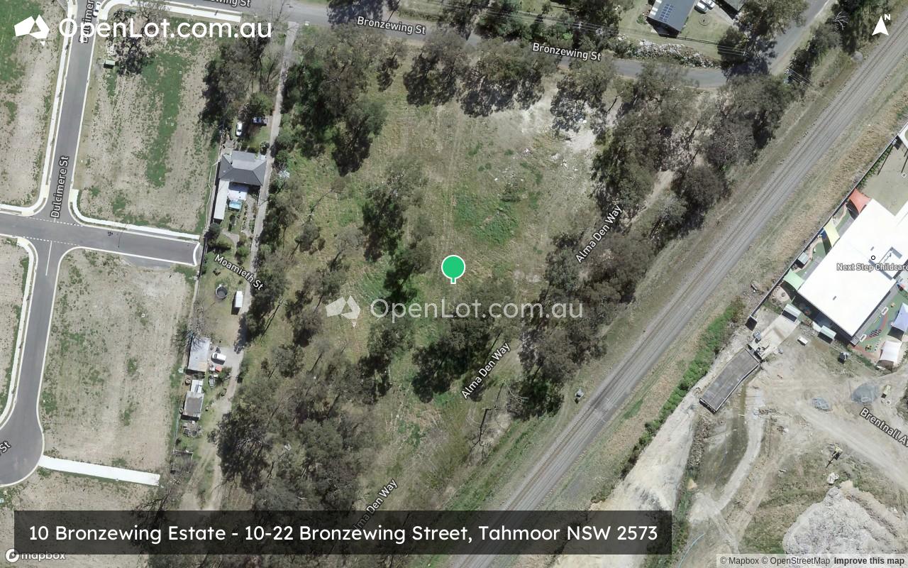Satellite image for 10 Bronzewing Estate - 10-22 Bronzewing Street, Tahmoor NSW 2573