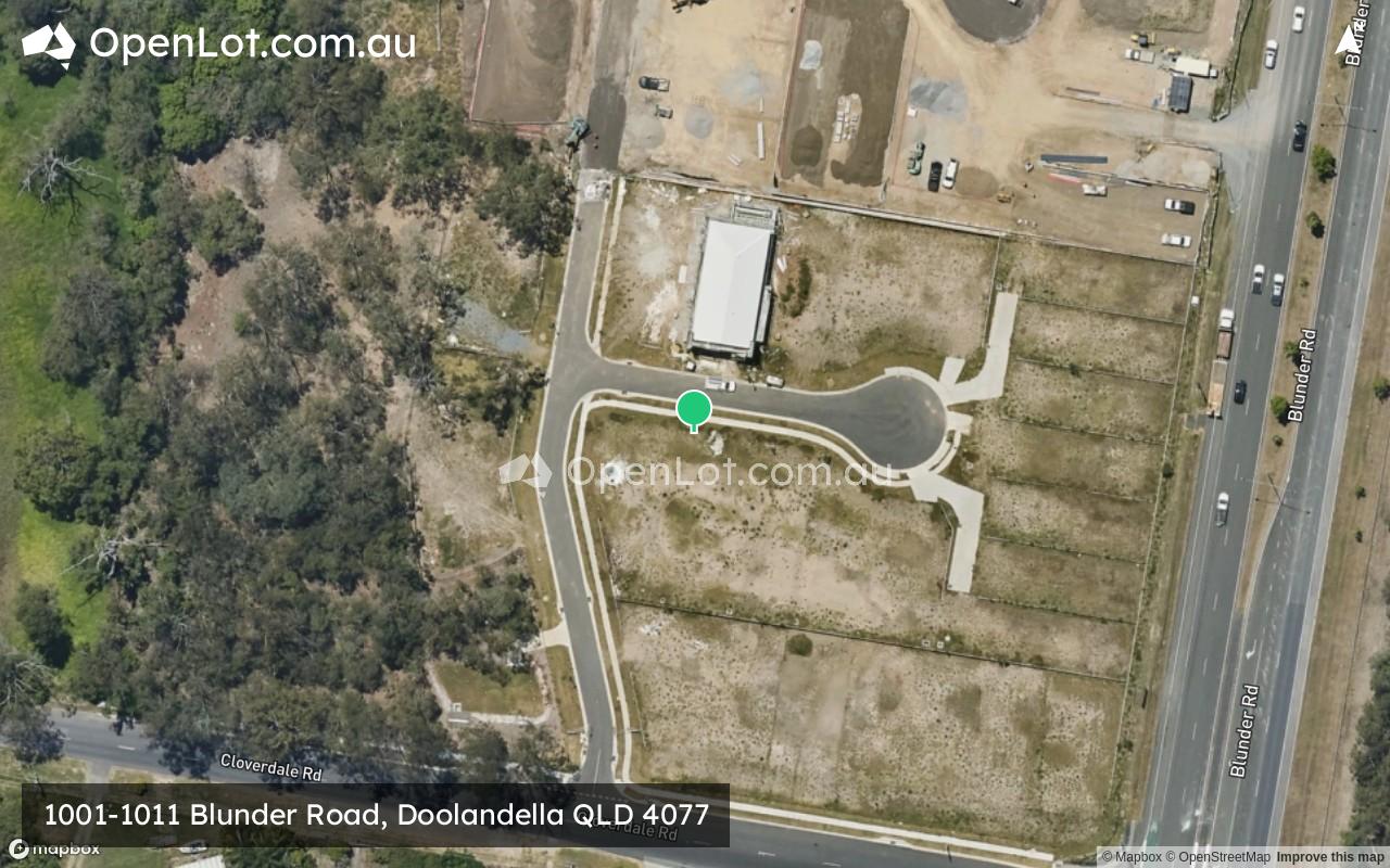 Satellite image for 1001-1011 Blunder Road, Doolandella QLD 4077