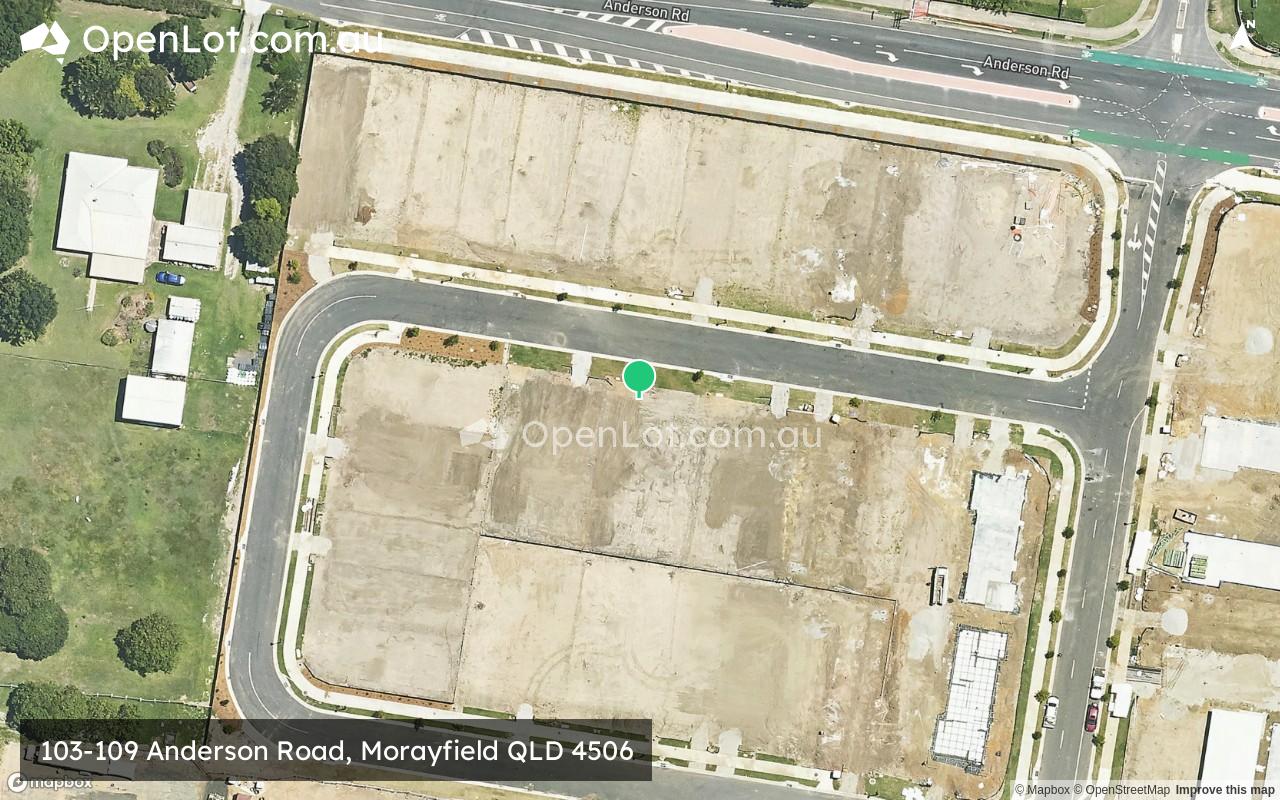 Satellite image for 103-109 Anderson Road, Morayfield QLD 4506