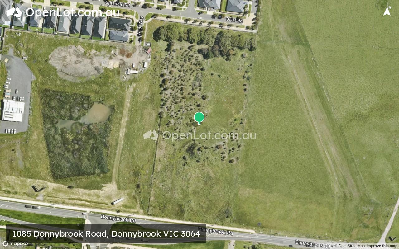 Satellite image for 1085 Donnybrook Road, Donnybrook VIC 3064