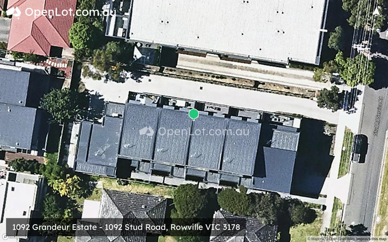 Satellite image for 1092 Grandeur Estate - 1092 Stud Road, Rowville VIC 3178