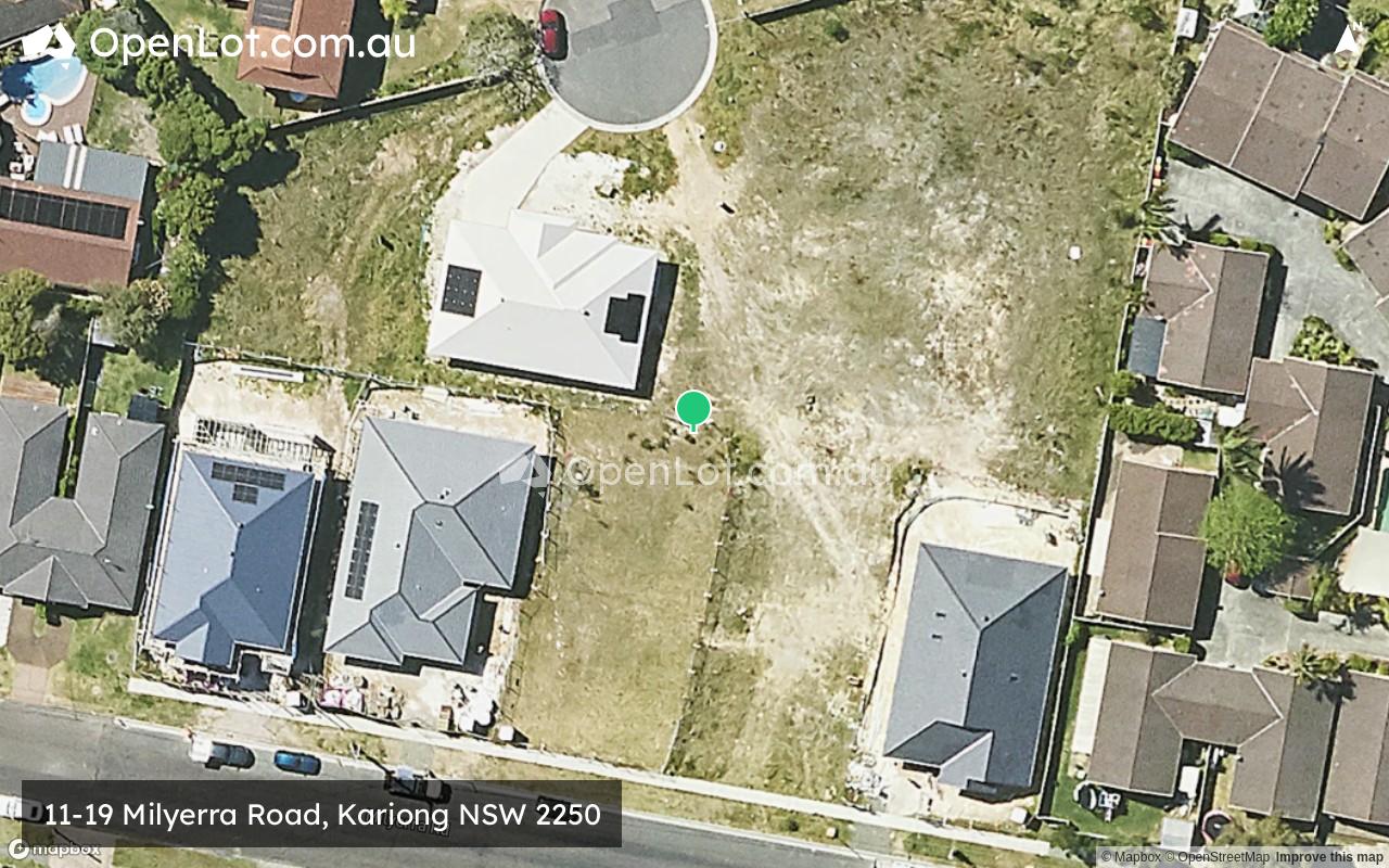 Satellite image for 11-19 Milyerra Road, Kariong NSW 2250