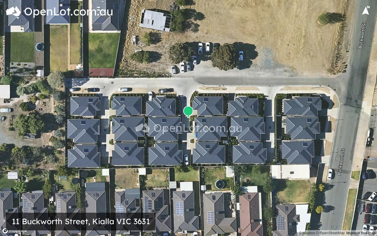 Satellite image for 11 Buckworth Street, Kialla VIC 3631