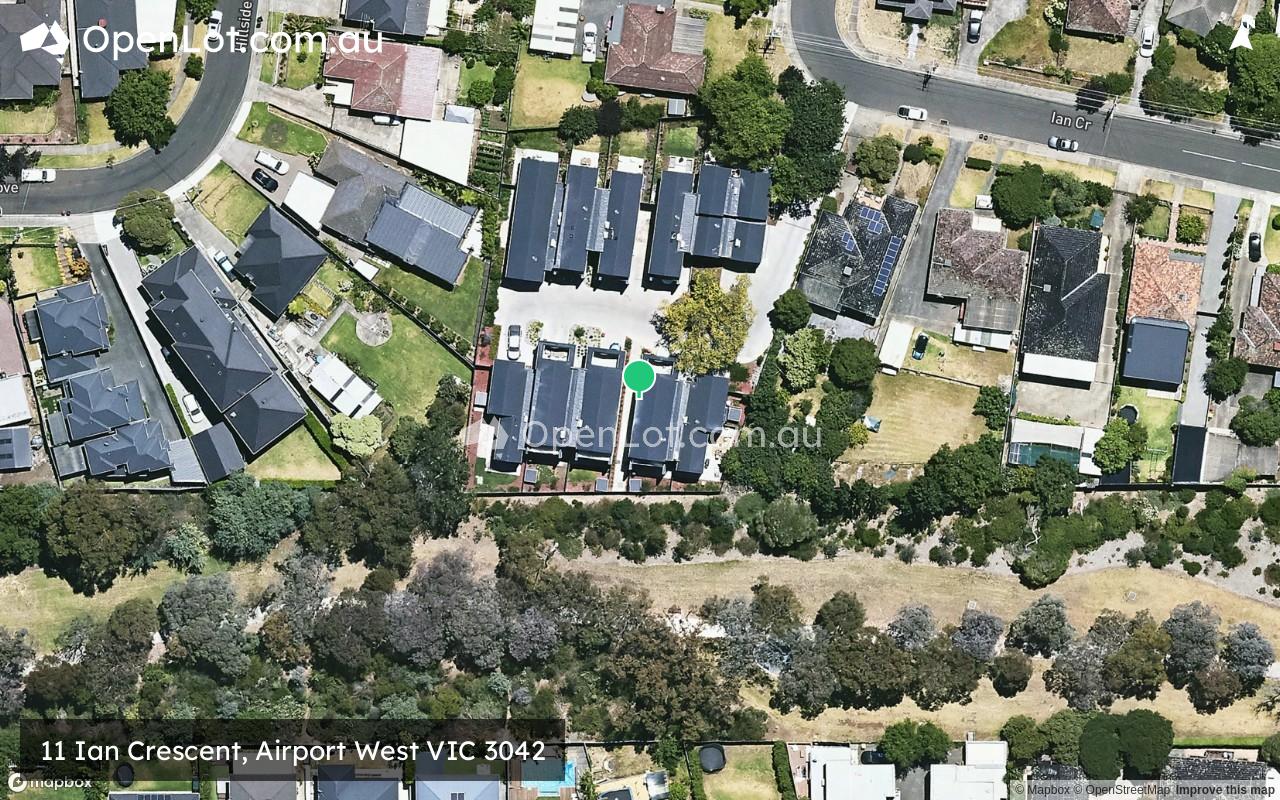 Satellite image for 11 Ian Crescent, Airport West VIC 3042