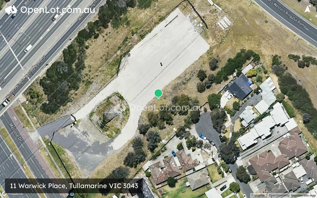 Satellite image for 11 Warwick Place, Tullamarine VIC 3043