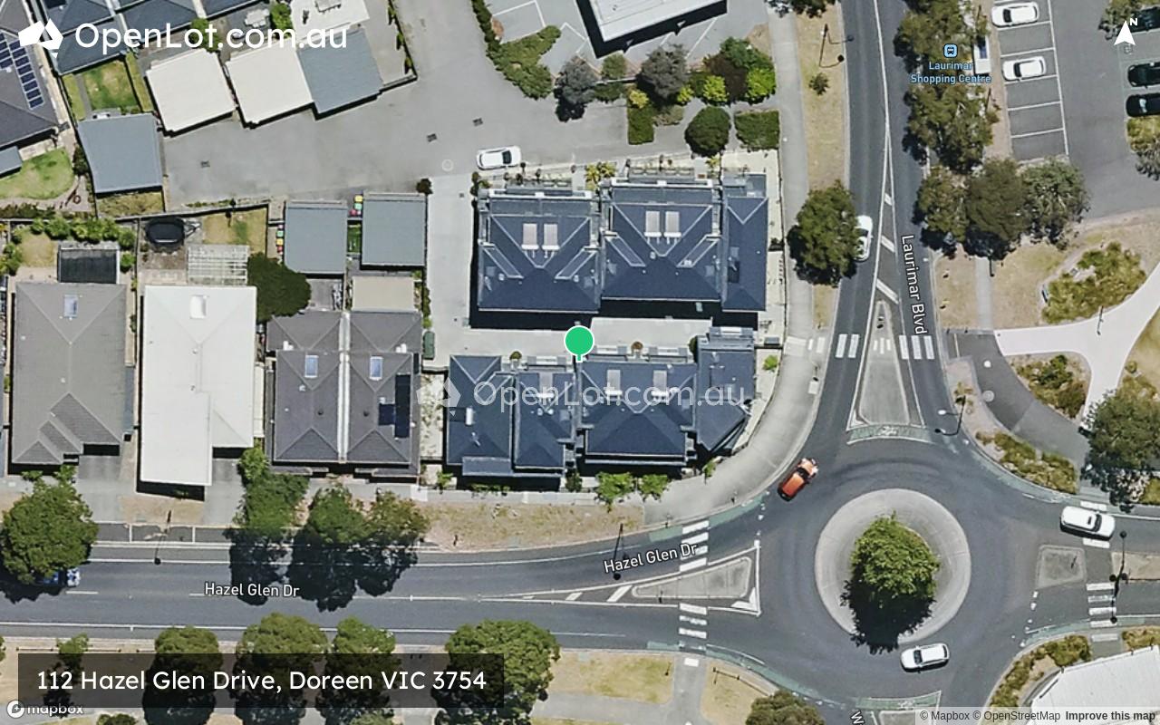 Satellite image for 112 Hazel Glen Drive, Doreen VIC 3754