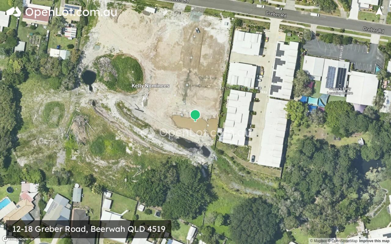 Satellite image for 12-18 Greber Road, Beerwah QLD 4519