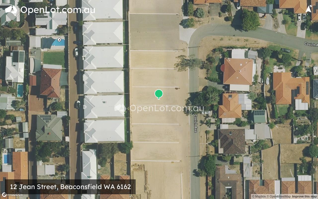 Satellite image for 12 Jean Street, Beaconsfield WA 6162