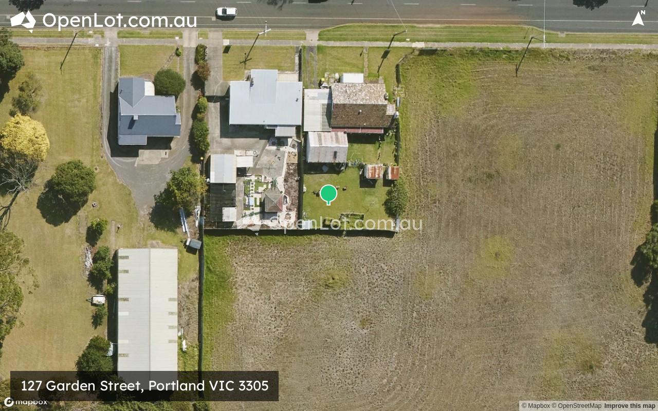 Satellite image for 127 Garden Street, Portland VIC 3305