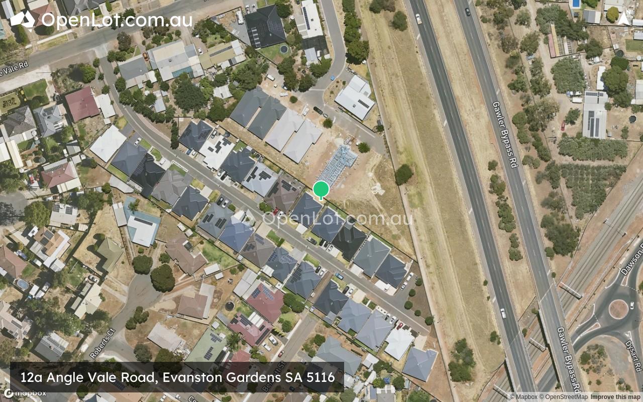 Satellite image for 12a Angle Vale Road, Evanston Gardens SA 5116