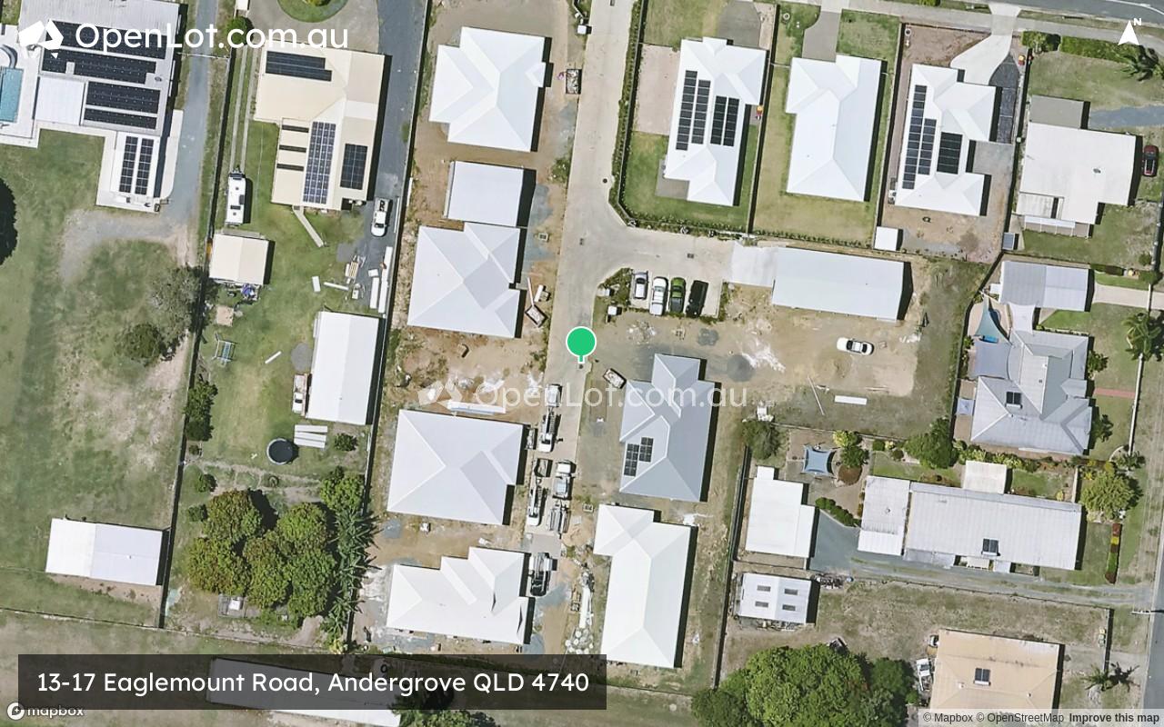 Satellite image for 13-17 Eaglemount Road, Andergrove QLD 4740