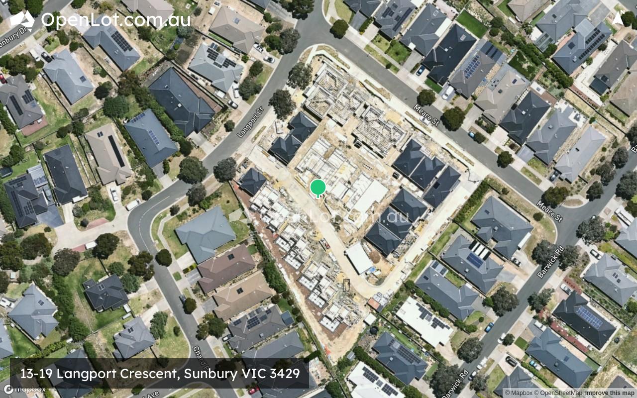 Satellite image for 13-19 Langport Crescent, Sunbury VIC 3429