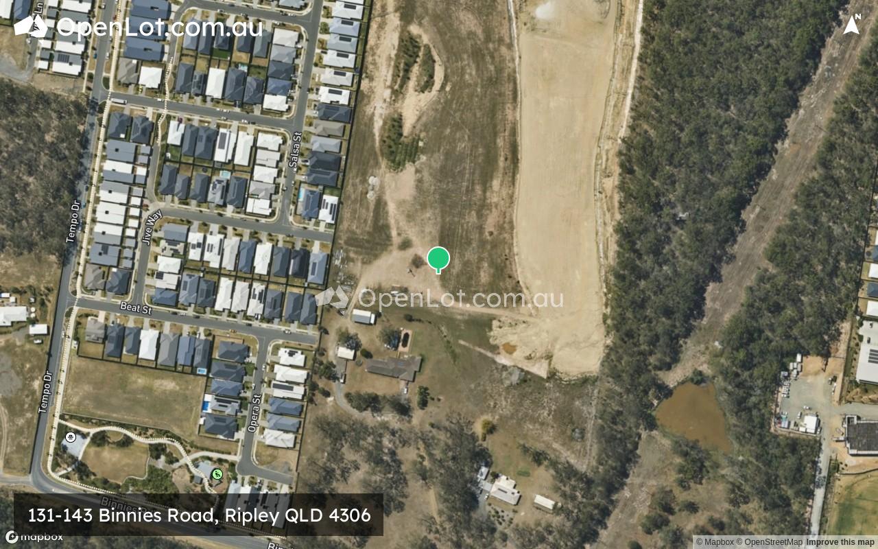 Satellite image for 131-143 Binnies Road, Ripley QLD 4306