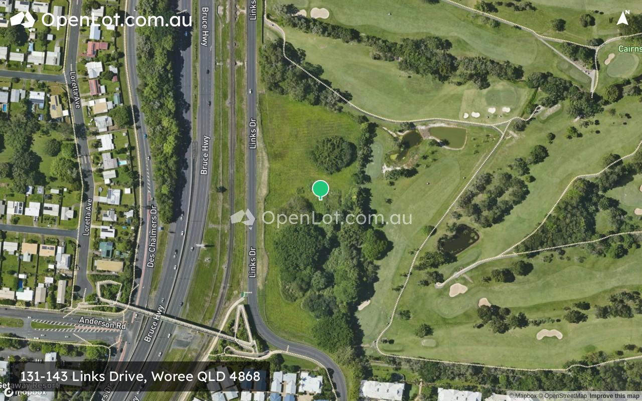 Satellite image for 131-143 Links Drive, Woree QLD 4868