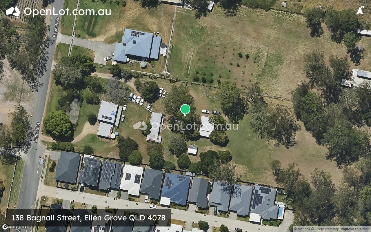 Satellite image for 138 Bagnall Street, Ellen Grove QLD 4078