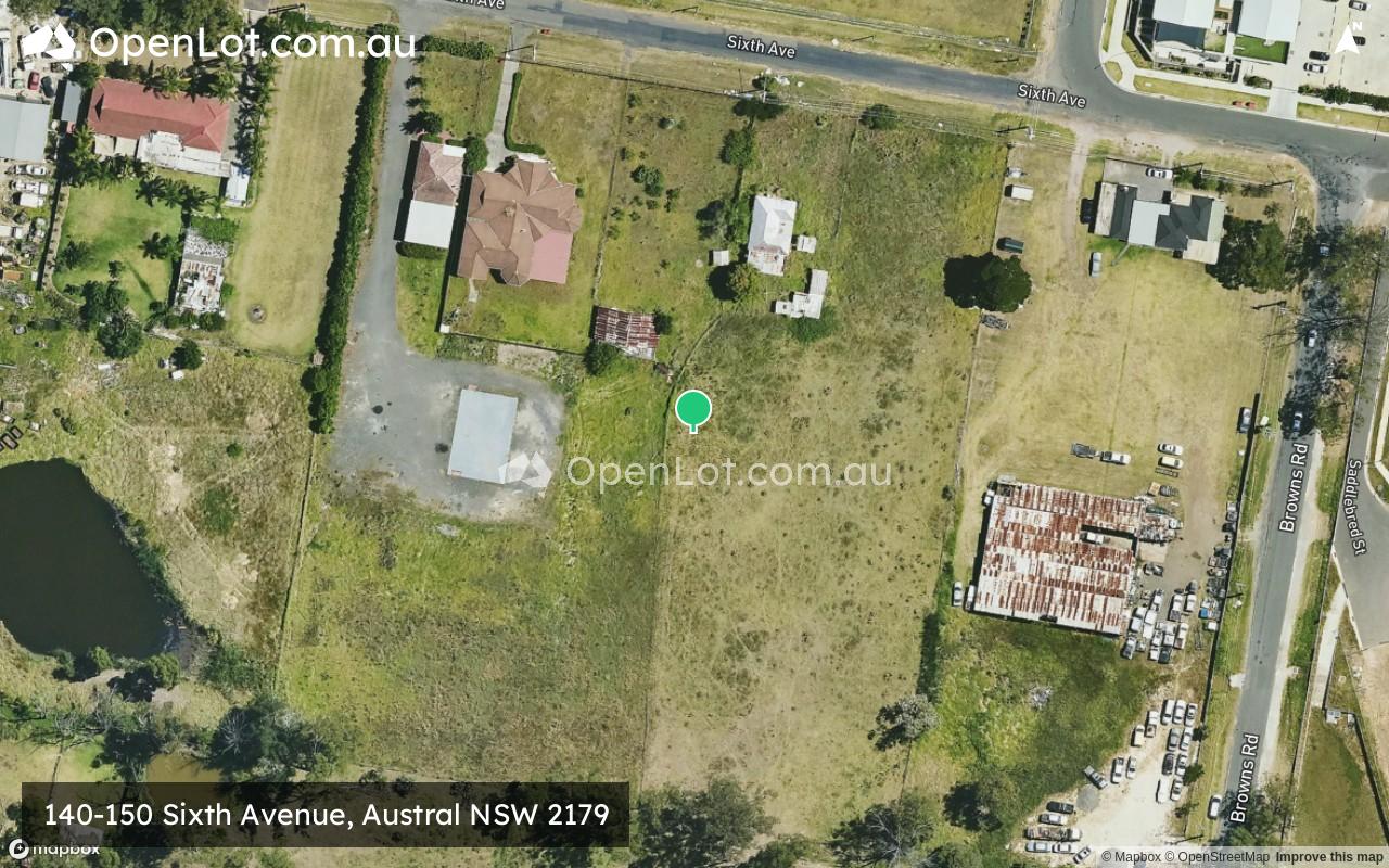 Satellite image for 140-150 Sixth Avenue, Austral NSW 2179