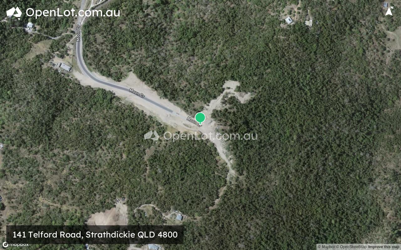 Satellite image for 141 Telford Road, Strathdickie QLD 4800