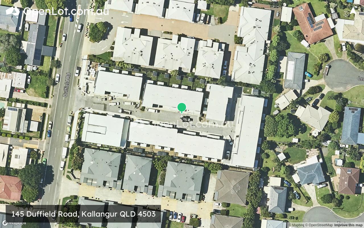 Satellite image for 145 Duffield Road, Kallangur QLD 4503