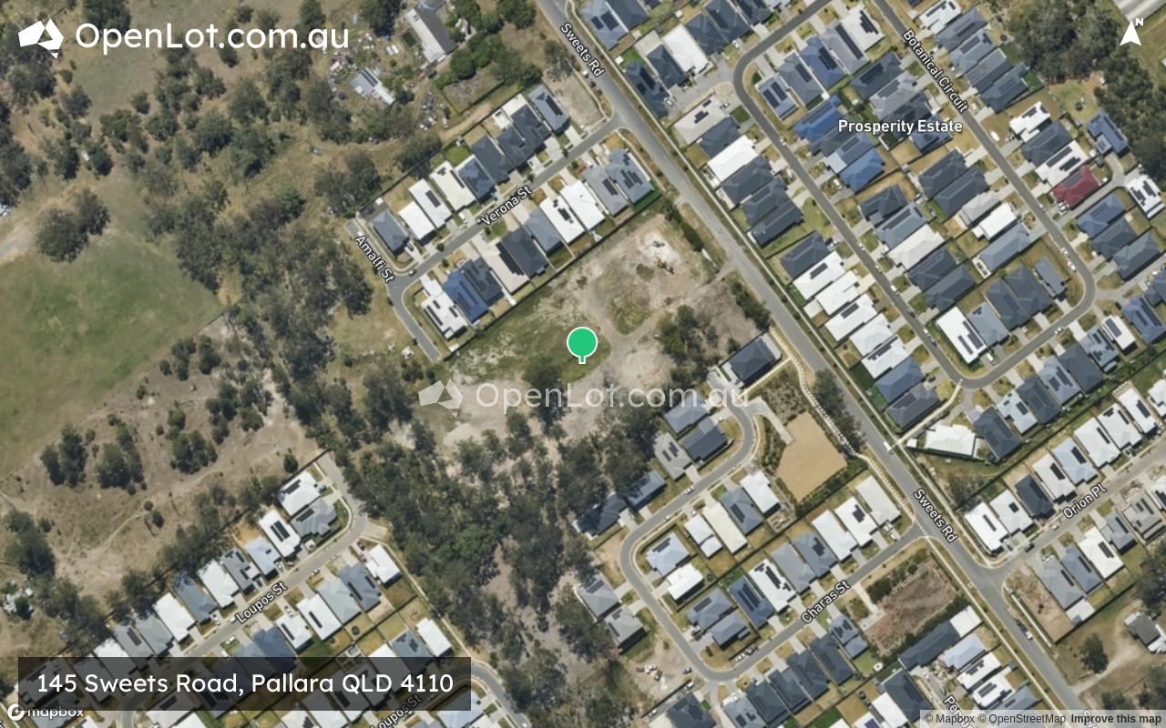Satellite image for 145 Sweets Road, Pallara QLD 4110