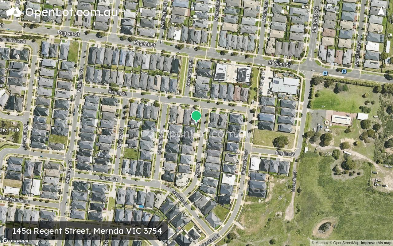 Satellite image for Mernda on the Park Estate - 145a Regent Street, Mernda VIC 3754