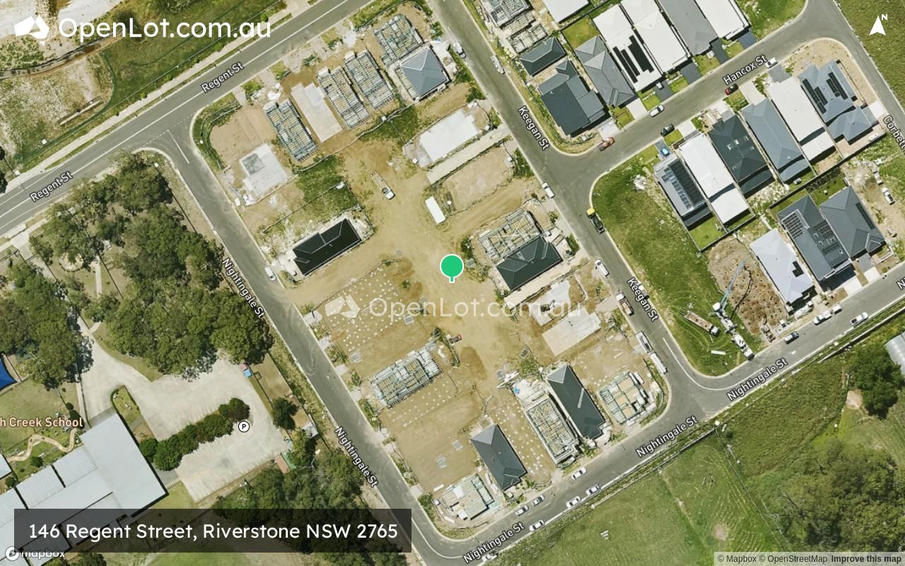 Satellite image for 146 Regent Street, Riverstone NSW 2765