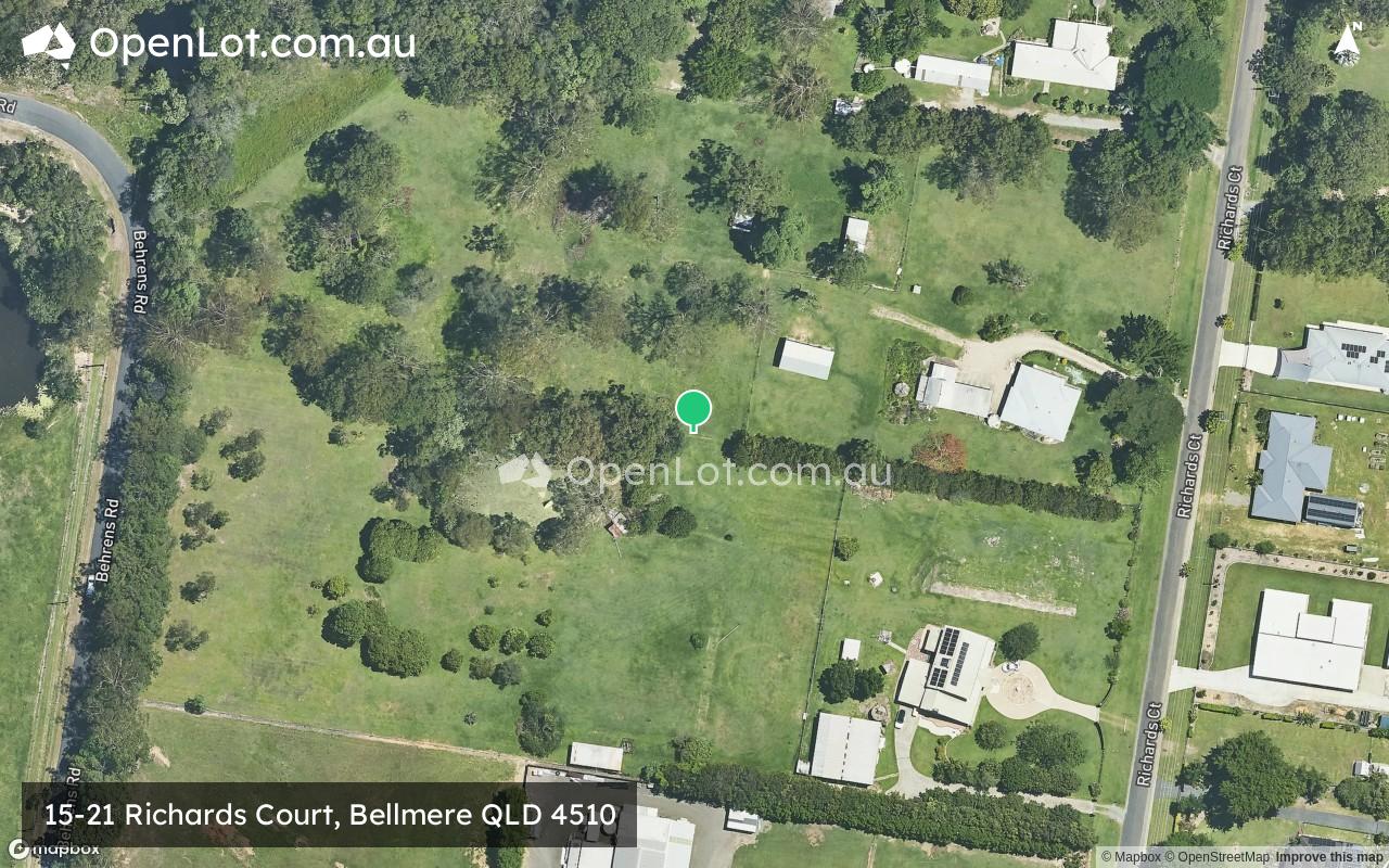 Satellite image for 15-21 Richards Court, Bellmere QLD 4510