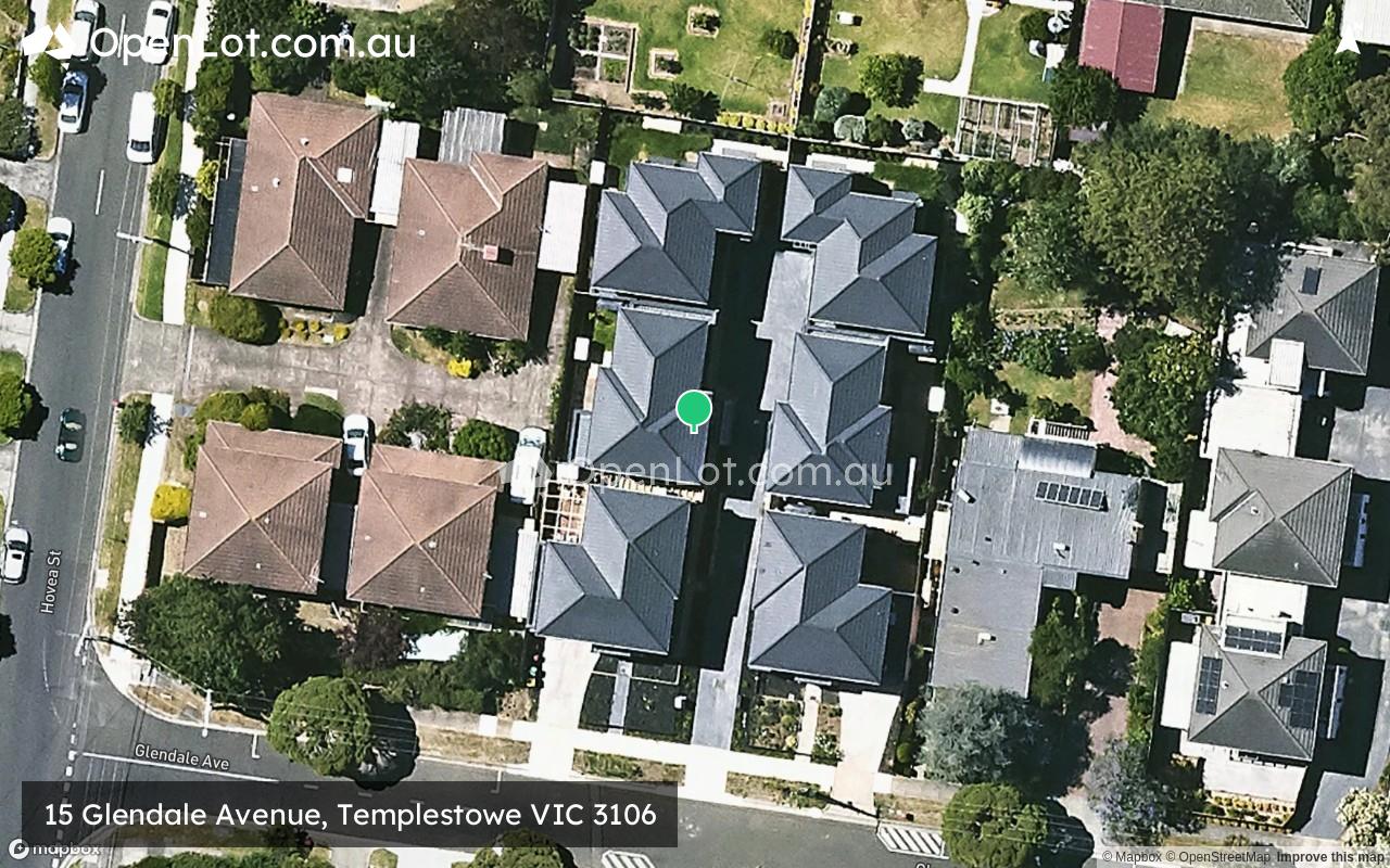 Satellite image for 15 Glendale Avenue, Templestowe VIC 3106