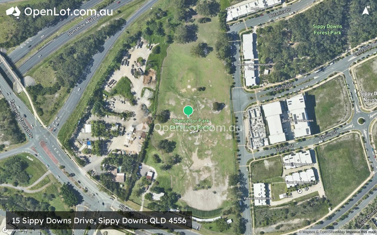 Satellite image for 15 Sippy Downs Drive, Sippy Downs QLD 4556
