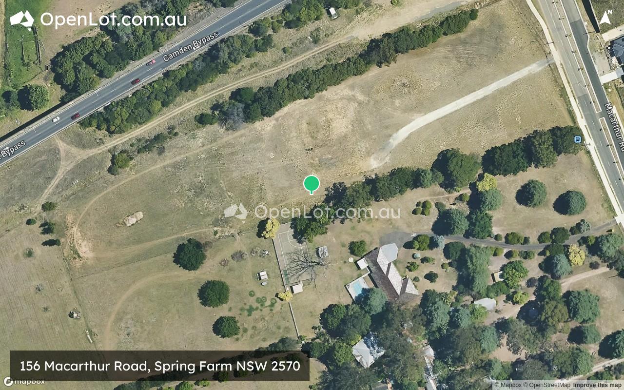 Satellite image for 156 Macarthur Road, Spring Farm NSW 2570