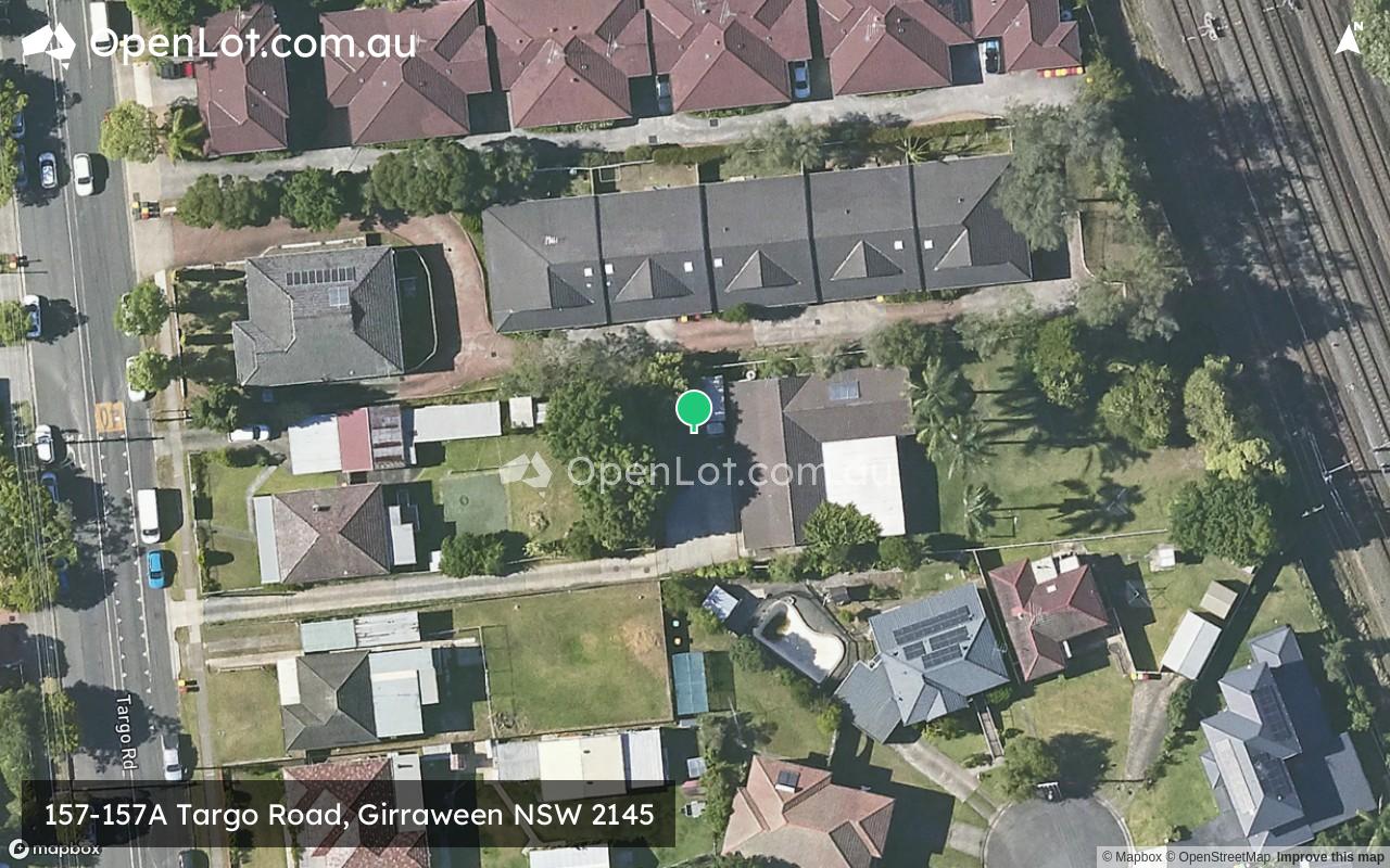 Satellite image for 157-157A Targo Road, Girraween NSW 2145