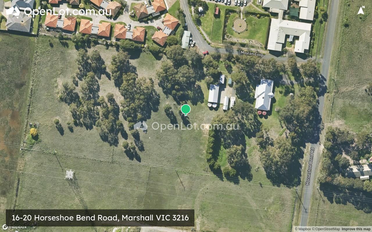 Satellite image for 16-20 Horseshoe Bend Road, Marshall VIC 3216