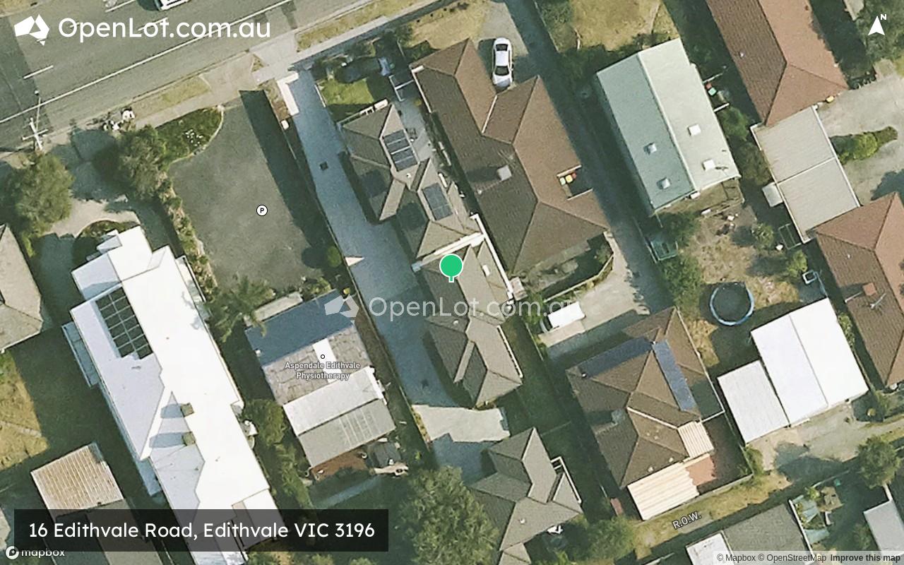 Satellite image for 16 Edithvale Road, Edithvale VIC 3196