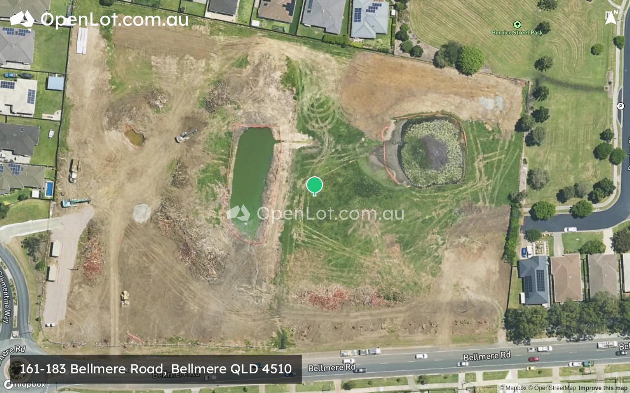 Satellite image for 161-183 Bellmere Road, Bellmere QLD 4510