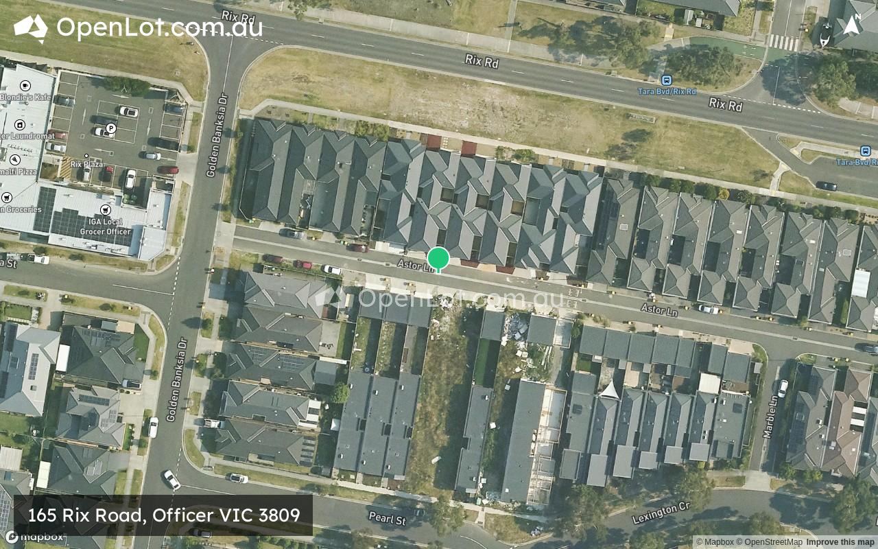 Satellite image for 165 Rix Road, Officer VIC 3809